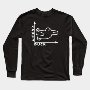 Rabbit Duck Optical Illusions Long Sleeve T-Shirt